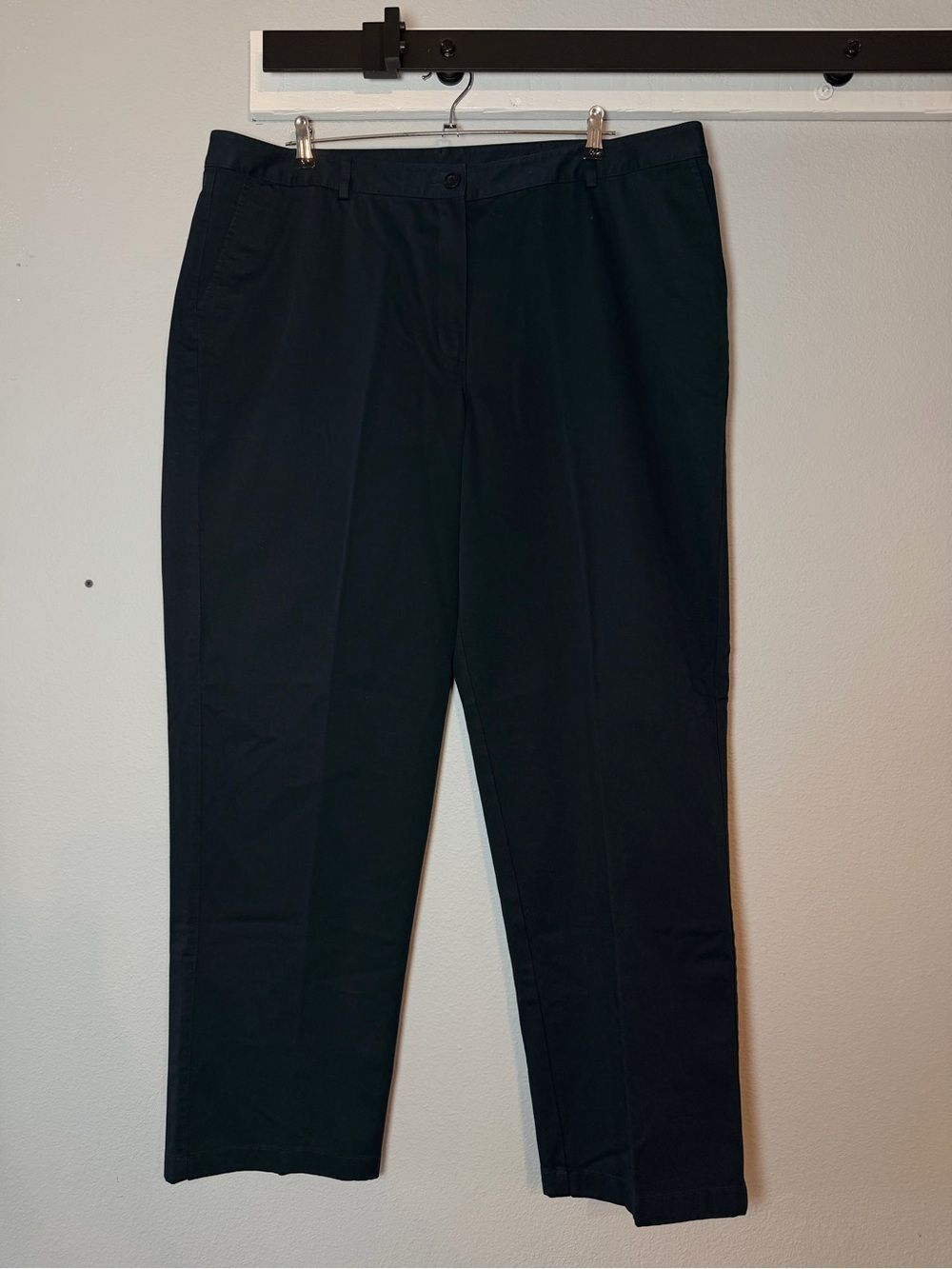 L.L. Bean Women's Wrinkle Free Bayside Pants Size 20 M/T Medium Tall 259659